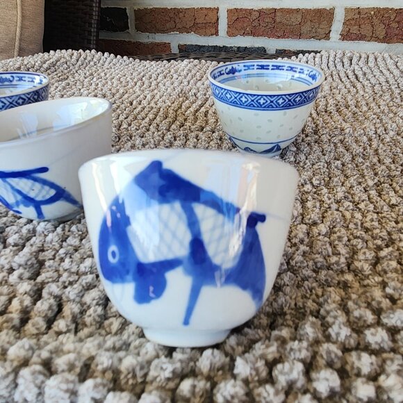 4 - Rare Vintage Sake/Tea Cups - Picture 2 of 16